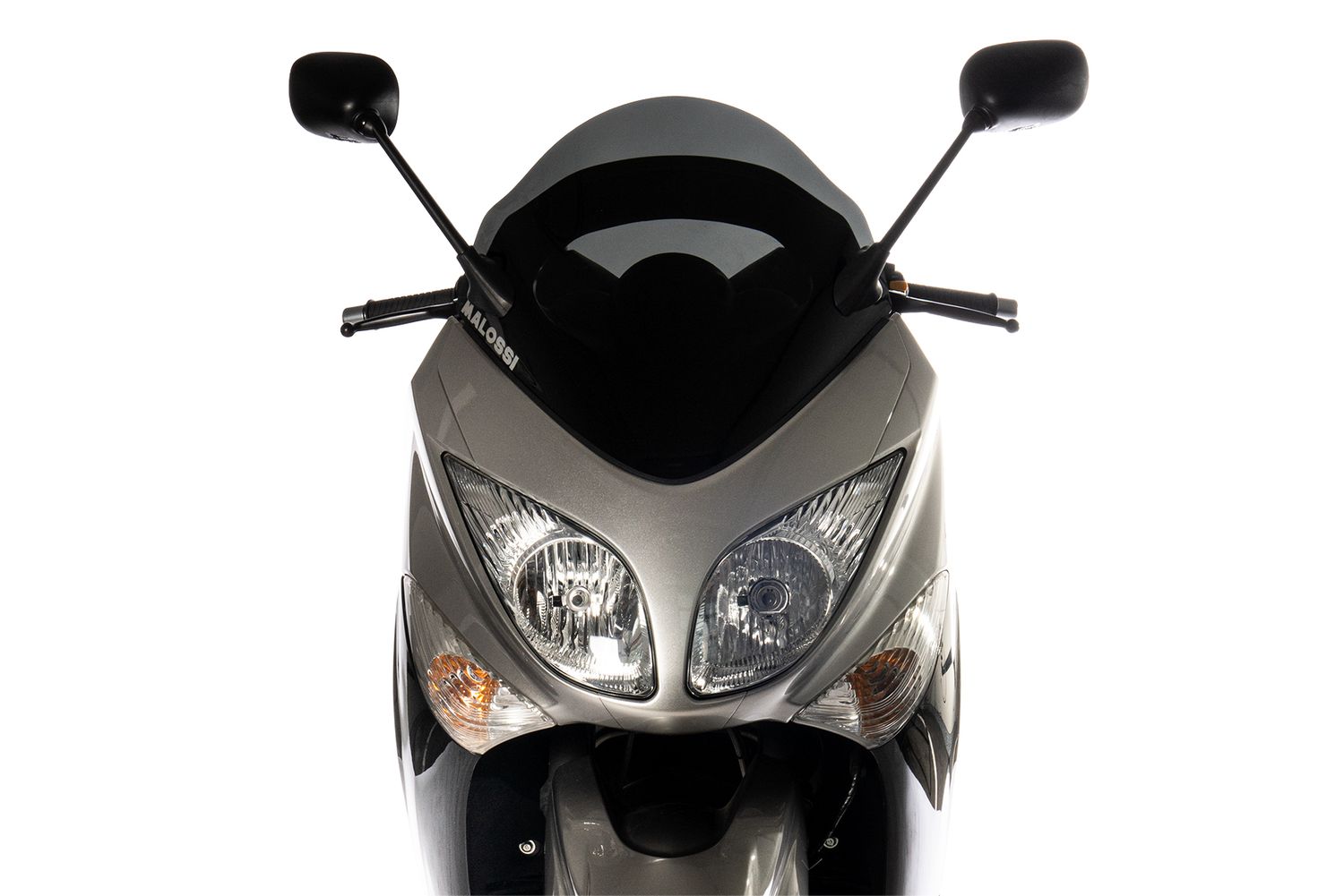 MHR SCREEN CUPOLINO MALOSSI FUMÉ SCURO YAMAHA T MAX 500 ie 4T LC 2008- 2011