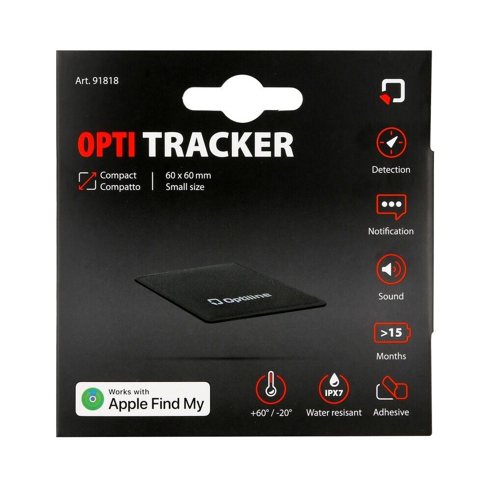 Opti Tracker Compact, Localizzatore Ultra-Sottile Adesivo