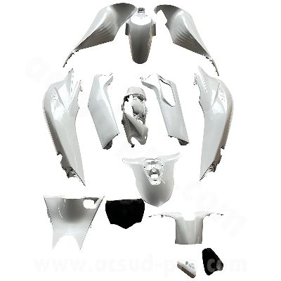KIT CARENA 13 PEZZI PER HONDA SH125/150CC DAL 2020 AL 2024 BIANCO LUCIDO