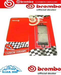 PASTIGLIE FRENO ANTERIORI BREMBO CARBON CERAMIC 07019