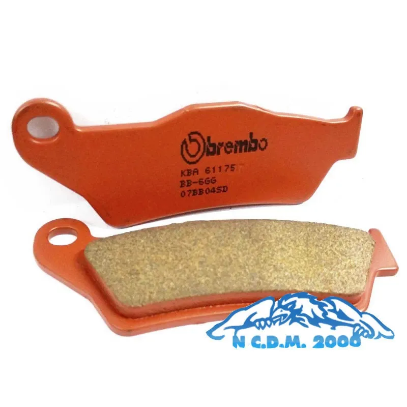 PASTIGLIE FRENO ANTERIORI BREMBO SINTETIZZATE 07BB04SD