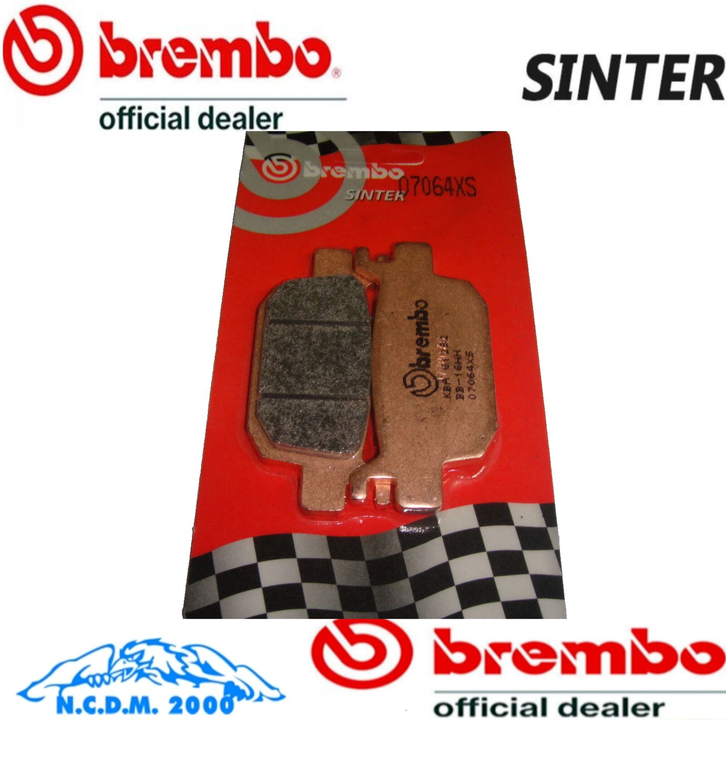 PASTIGLIE FRENO POSTERIORI BREMBO SINTETIZZATE