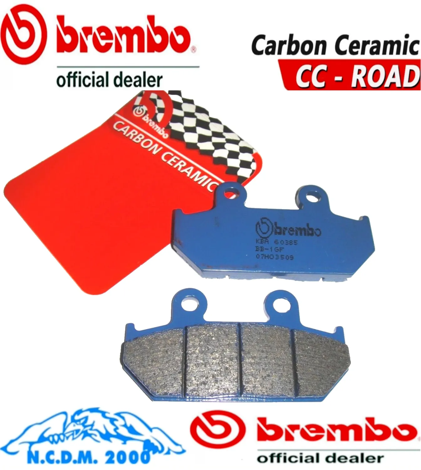 PASTILGIE FRENO ANTERIORI BREMBO 07HO3509