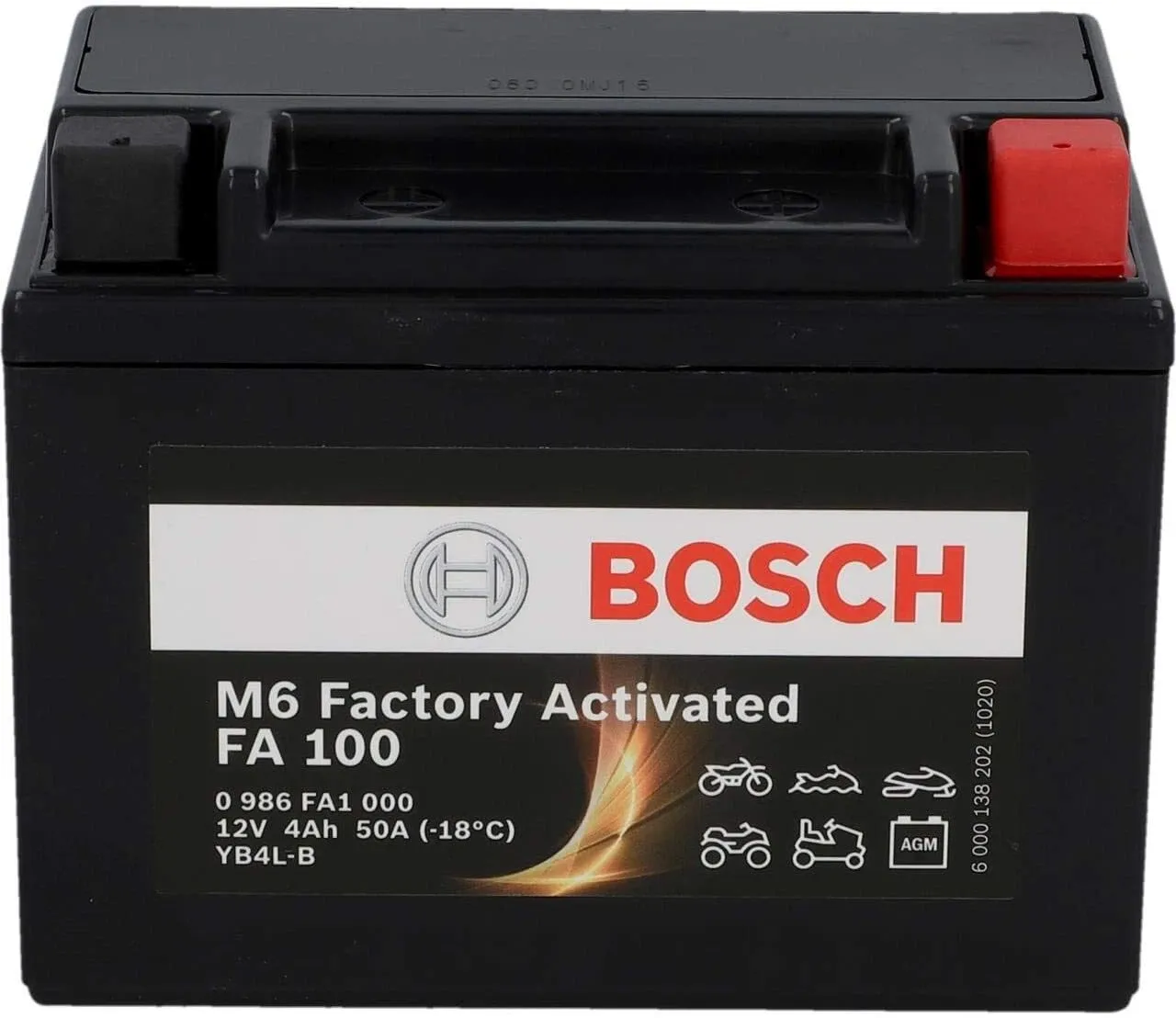 BATTERIA A GEL BOSCH YB4L-B