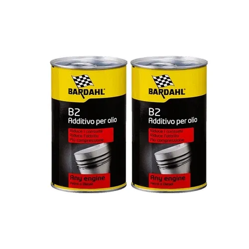 Bardhal Bardahl B2 OIL Trattamento Olio Additivo Motore Riduce Consumi 2X300ML
