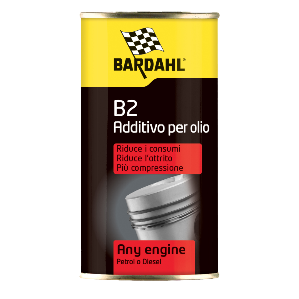 Bardahl B2 OIL Trattamento Additivo Olio Motore Riduce Consumo Aumento Densità