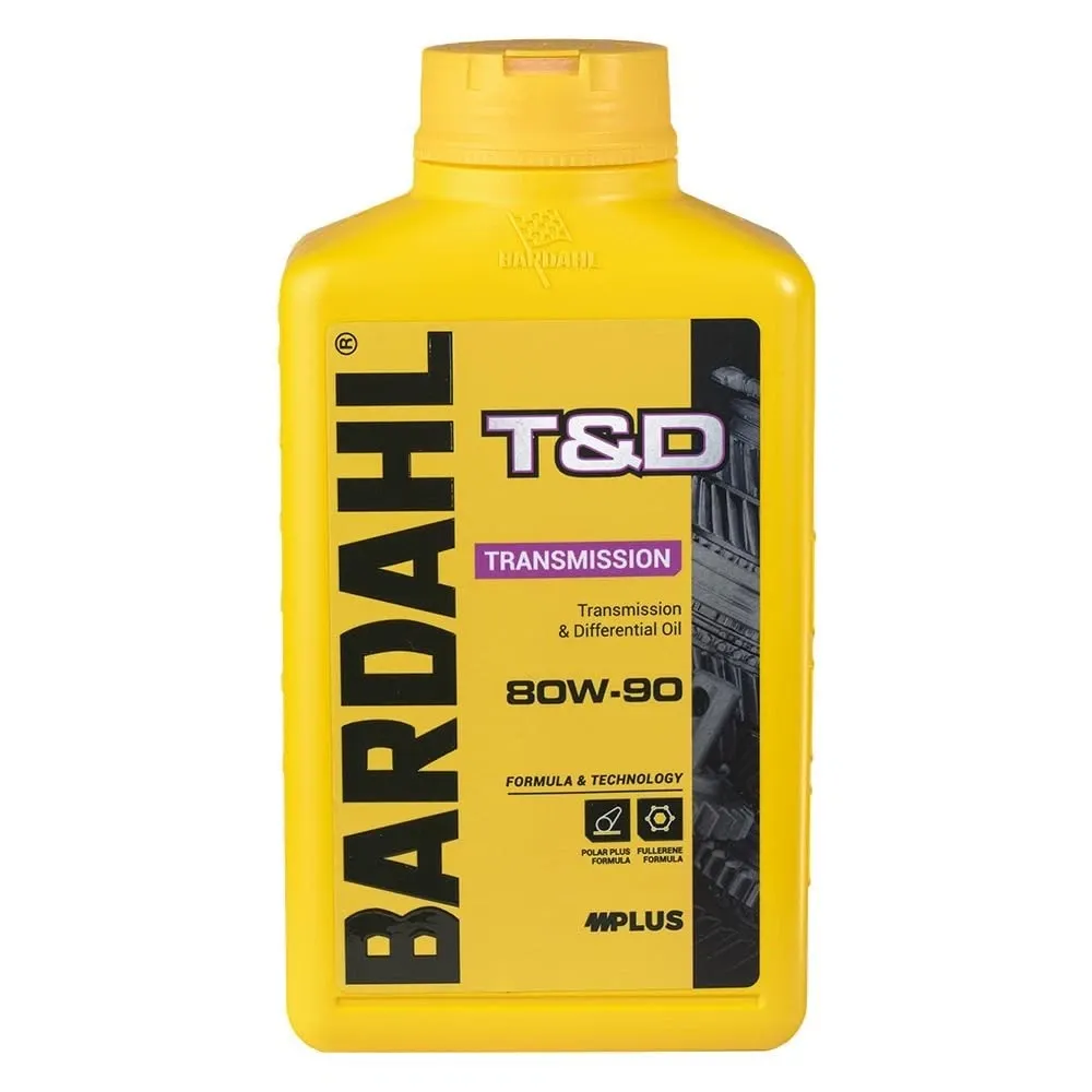 Olio Cambio Auto Bardahl Bardhal T&amp;D TED Oil 80W90 API GL-5 GL-4 MT-1 1 Litro Lt