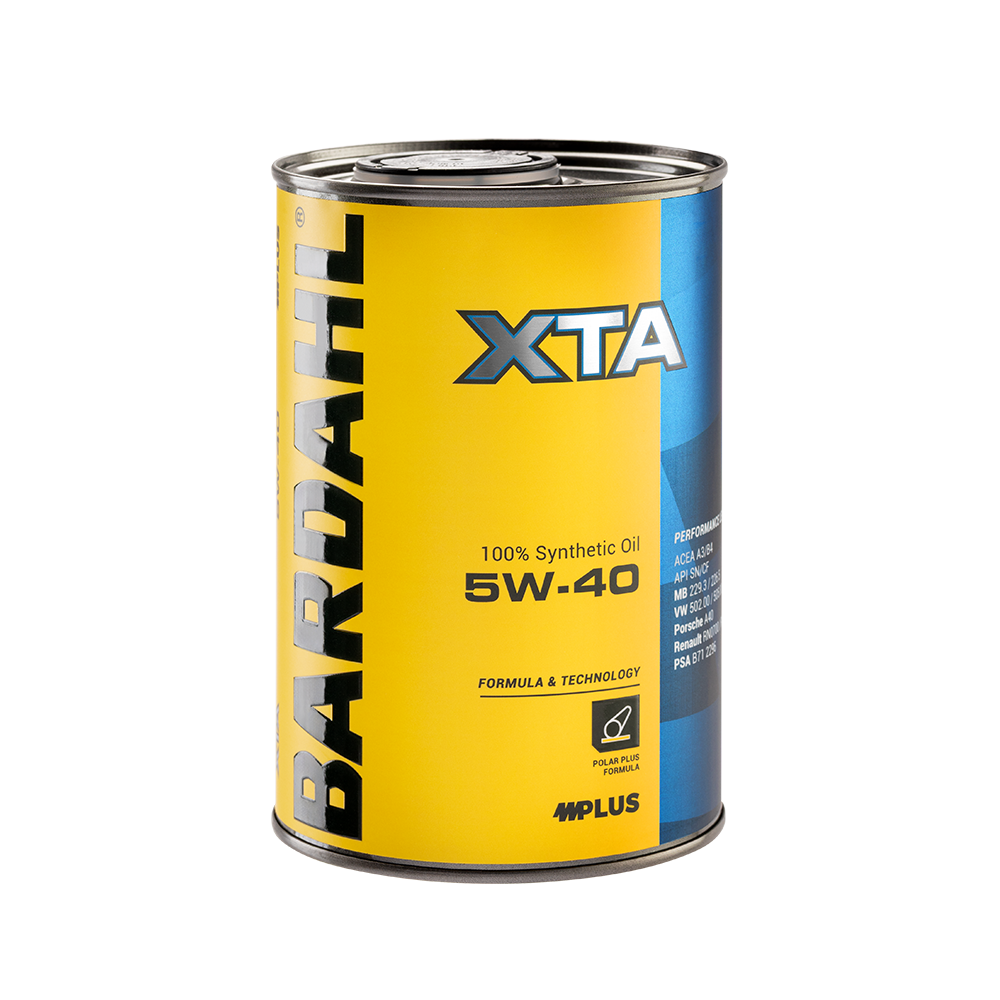Bardhal Bardahl XTA POLARPLUS Mplus 5W40 acea A3B4 Olio Tagliando Auto 1 Litro