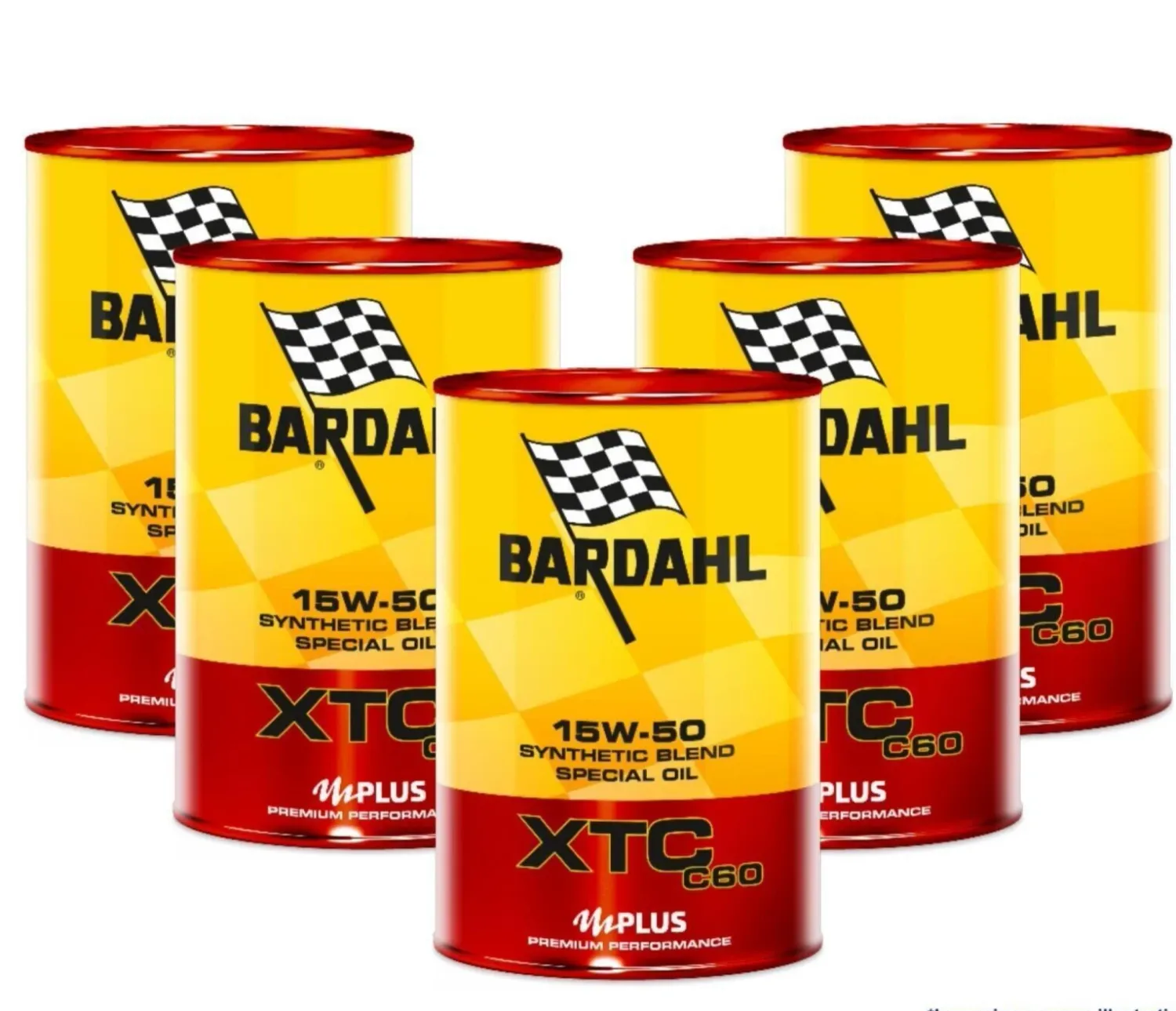 5 LT OLIO MOTORE BARDAHL XTC C60 15W50 - 5 litri AUTO