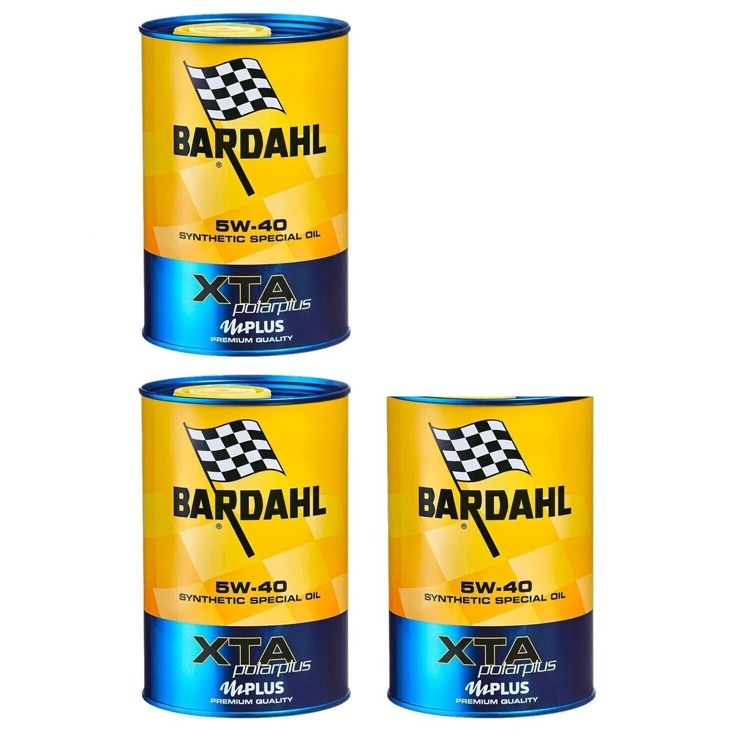 Bardhal Bardahl XTA POLARPLUS Mplus 5W40 acea A3B4 Olio Tagliando Auto 3 Litri