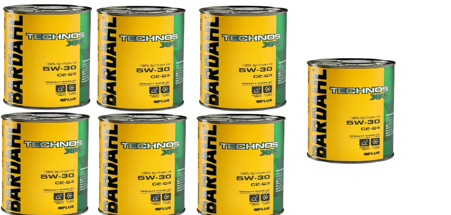 7 Litri Bardahl Technos 5W30 XFS C2 C3 Olio motore 342039 342040 Sintetico 7 Litri Bardahl Technos 5W30 XFS C2 C3 Olio motore 342039 342040 Sintetico