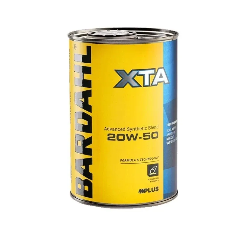 BARDAHL XTA C60 20W50 POLARPLUS OLIO MOTORE SINTETICO ACEA A3/B4 - 5 LITRI