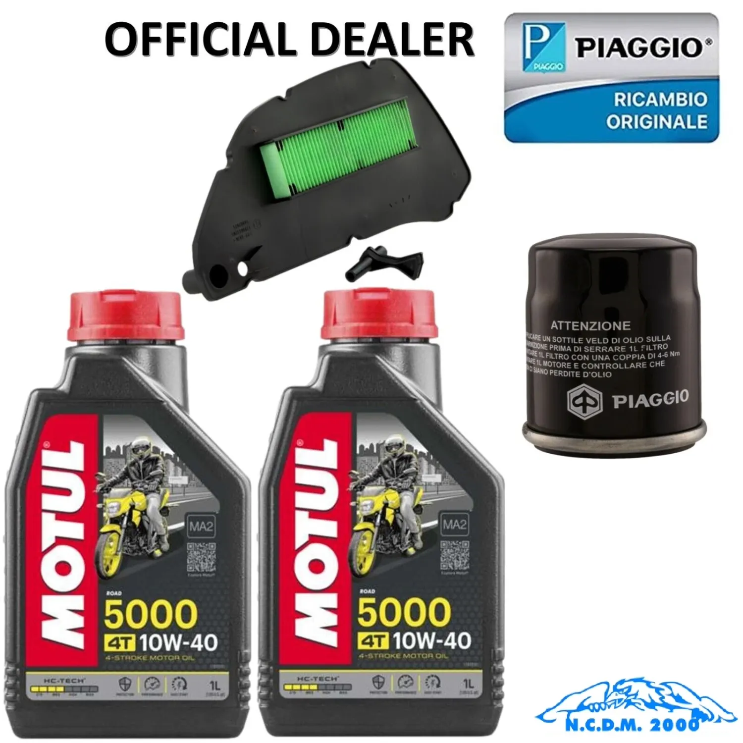 KIT TAGLIANDO PIAGGIO MEDLEY 125 150 OLIO 2016/2019 FILTRO OLIO ARIA ORIGINALE