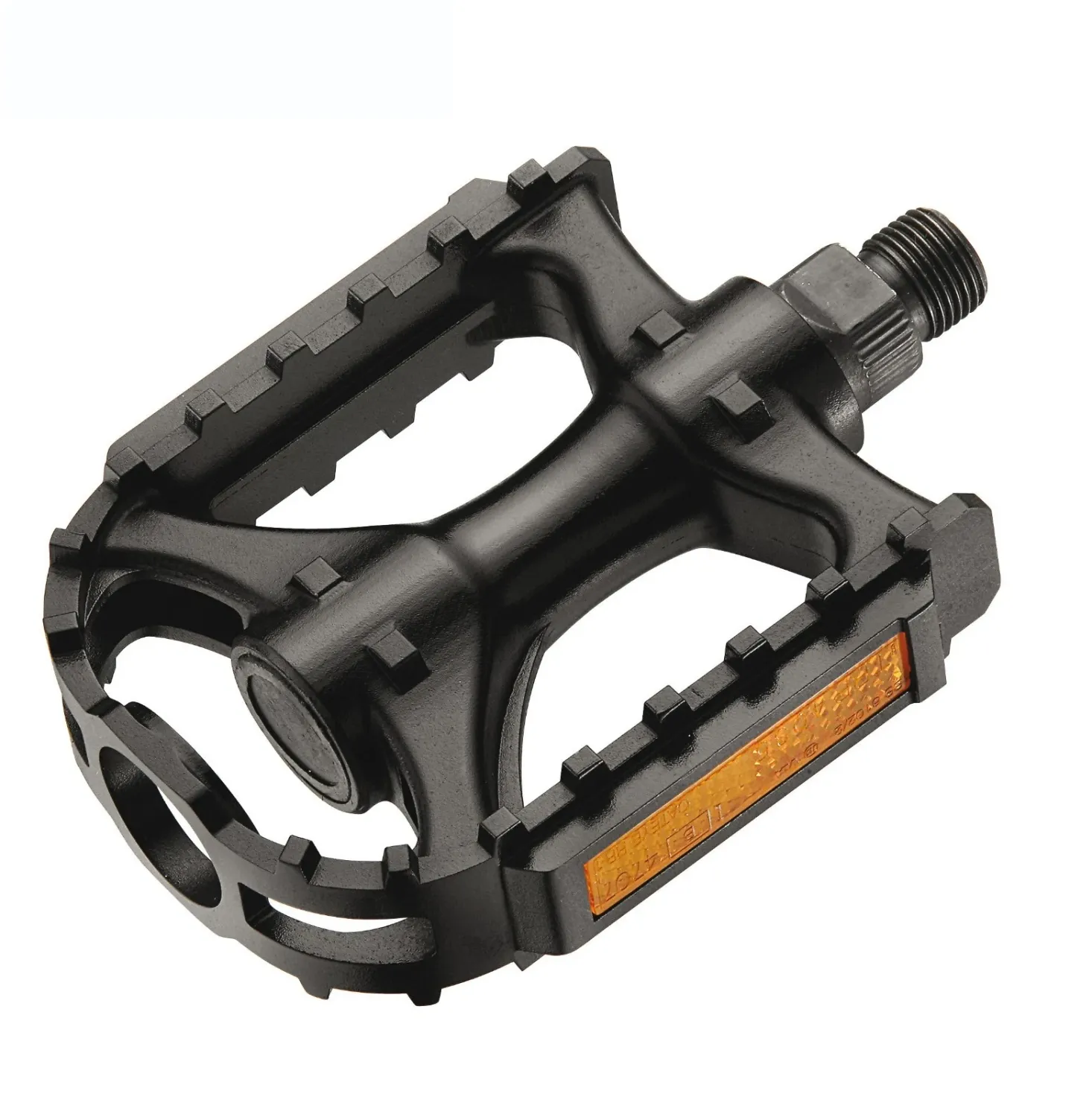 COPPIA PEDALI PEDALINI MTB NYLON GRIP MOUNTAIN BIKE NERI BICI 421510621
