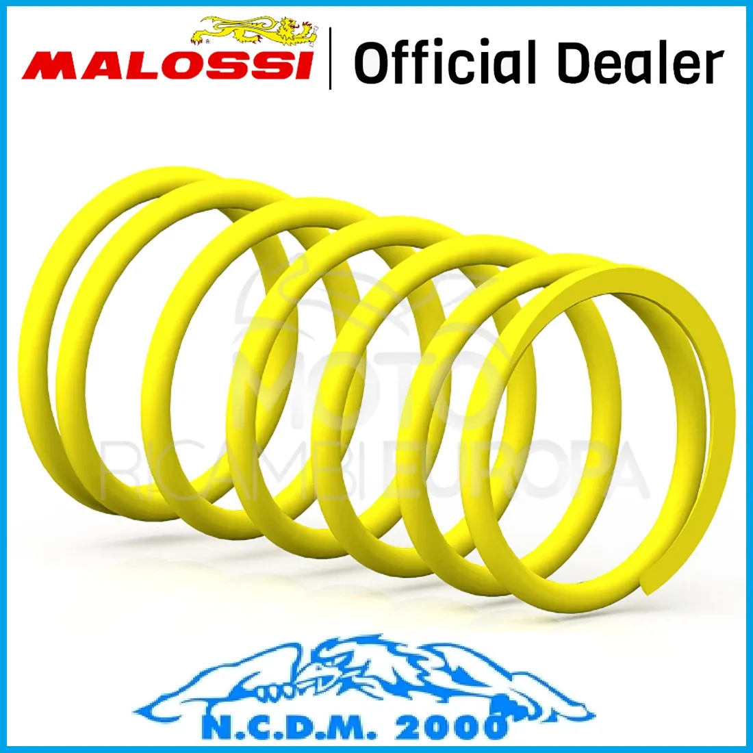 MOLLA CONTRASTO VARIAORE MALOSSI GIALLA PIAGGIO NRG NTT 50 CC