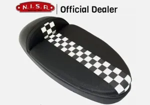 SELLA NISA VESPA CORSA A SCACCHI CON FONDO IN ABS PIAGGIO VESPA 50 SPECIAL/125 E