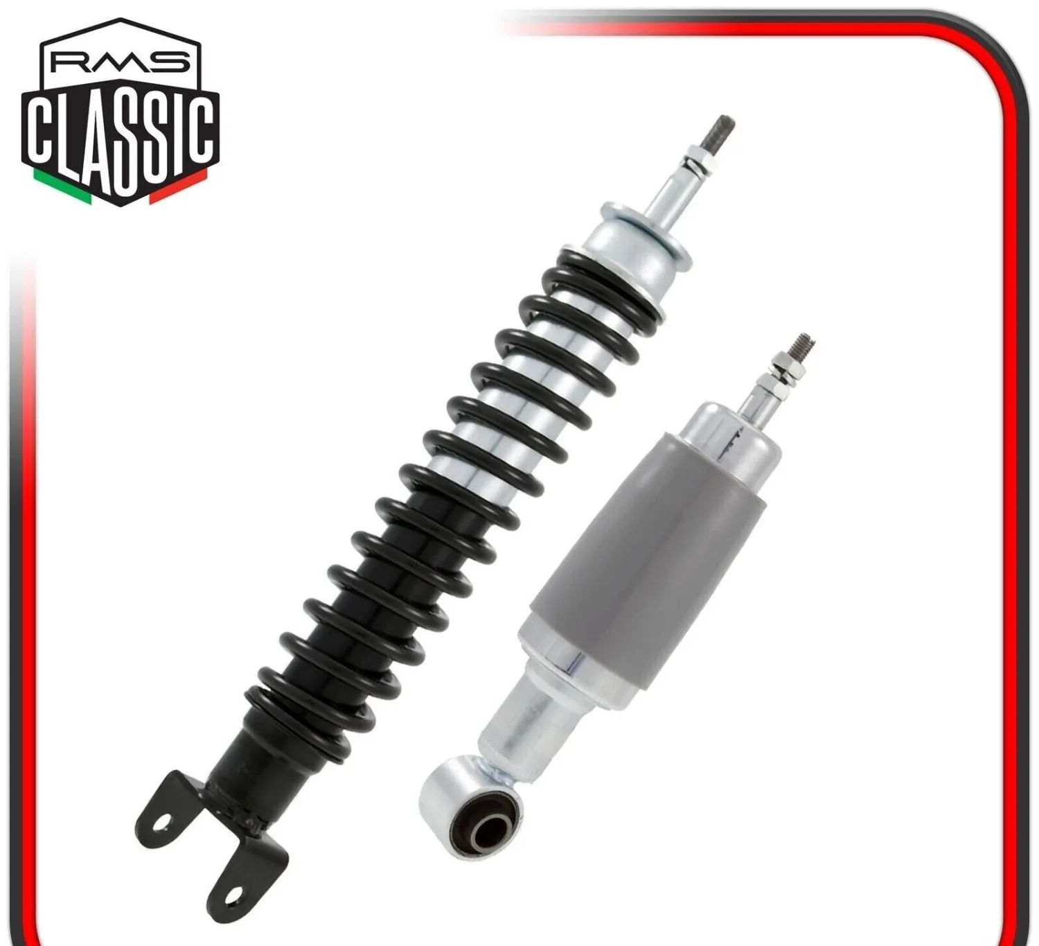KIT AMMORTIZZATORI ANTERIORE GRIGIO POSTERIORE FORSA per VESPA PK 50 S SS XL XLS