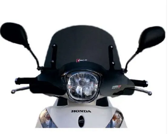 28620 CUPOLINO BASSO FUME SPORTIVO NERO FACO HONDA SH 125 MODE 2013 2014 2015