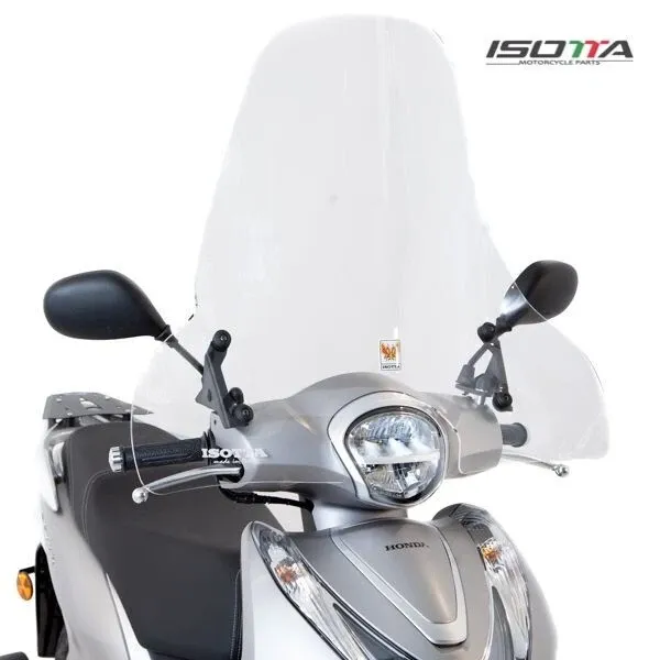 PARABREZZA COMPLETO PARAVENTO TRASPARENTE ISOTTA PER HONDA SH MODE 125 150 202