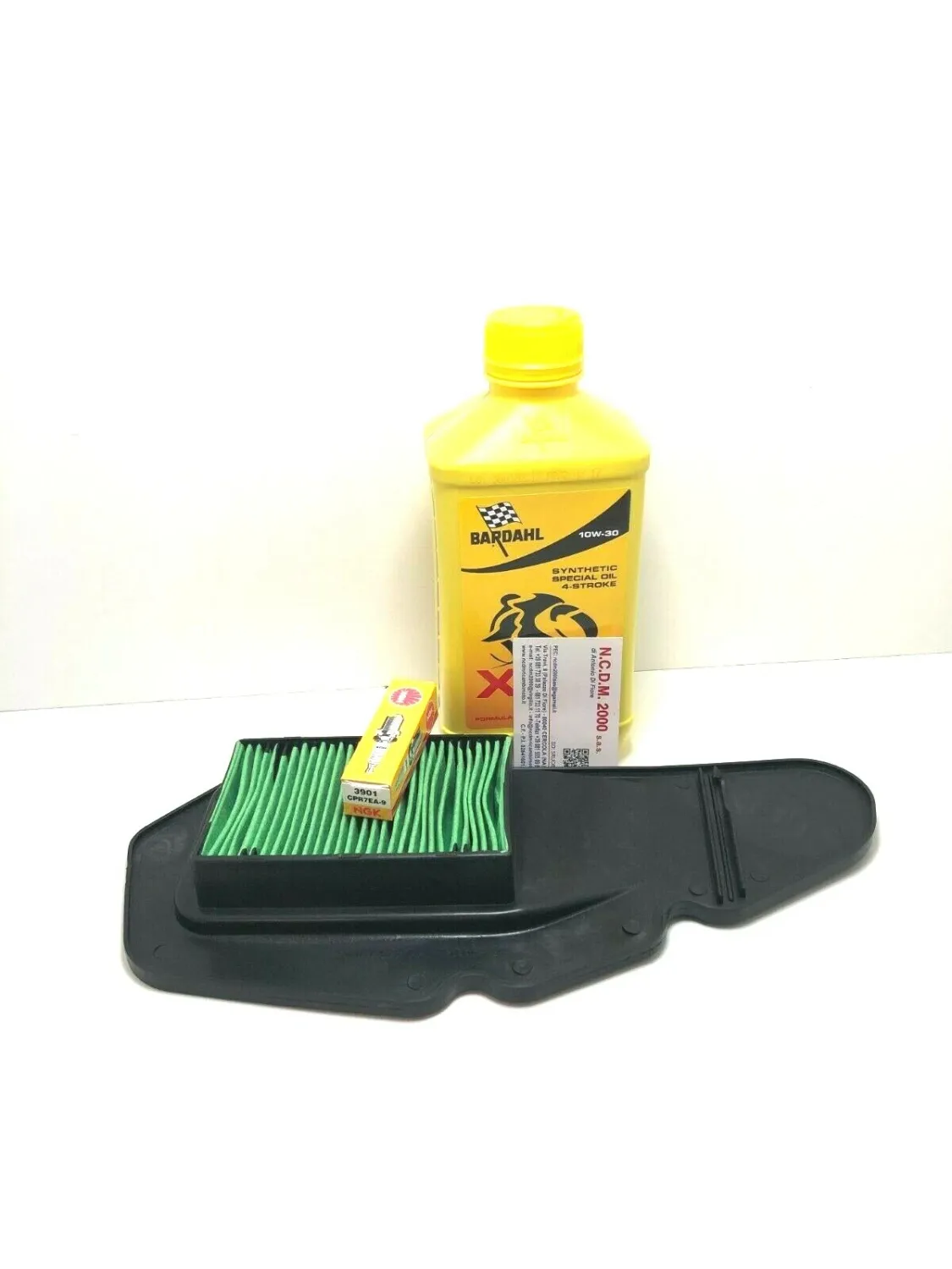 KIT TAGLIANDO OLIO BARDAHL 10W30 FILTRO CANDELA HONDA SH MODE 125 2017 2018 2019