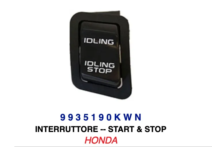 9935190KWN Ricambio INTERRUTTORE START&amp;STOP Honda SH 125 MODE START&amp;STOP 2014 >