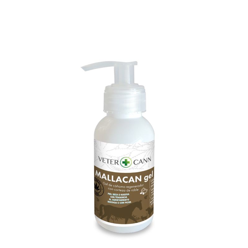 Vetercann Mallacan Gel natural de cáñamo 100 ml y 250 ml