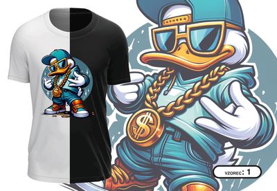 Ulični RACMAN T- majica / hoodie polover s kapuco