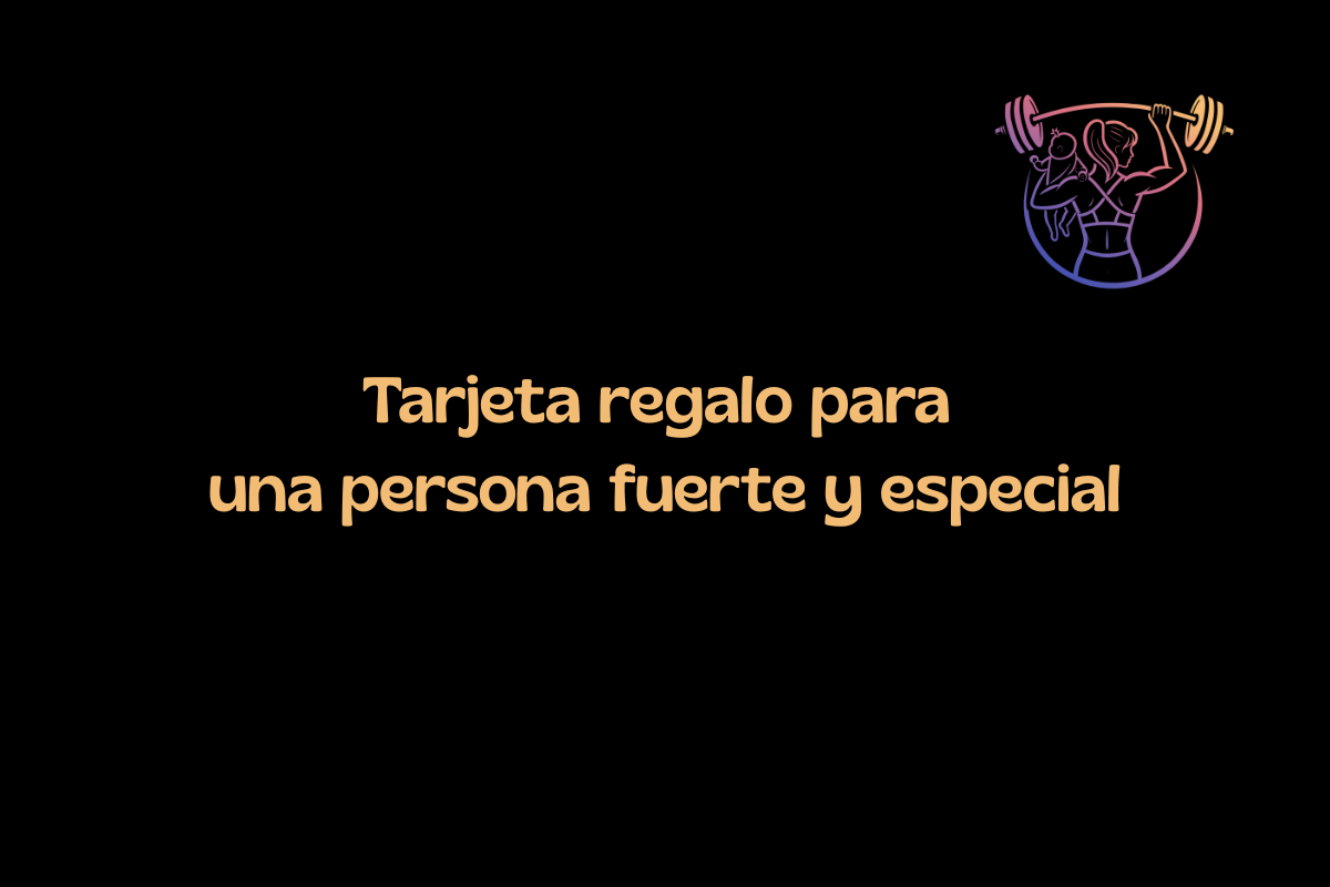 Tarjeta de Regalo Mamis Crossfiteras