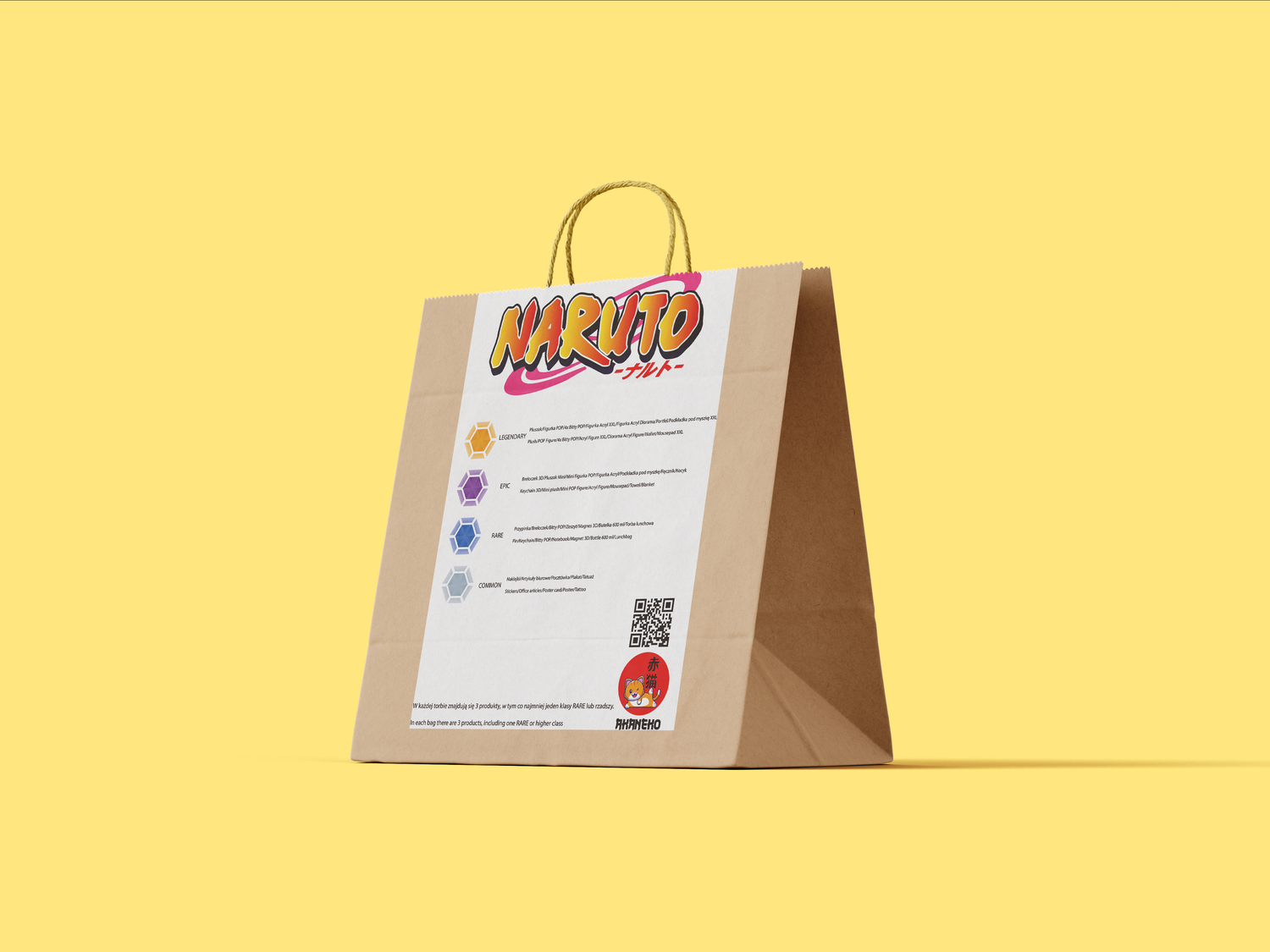 Mystery Bag STANDARD - NARUTO