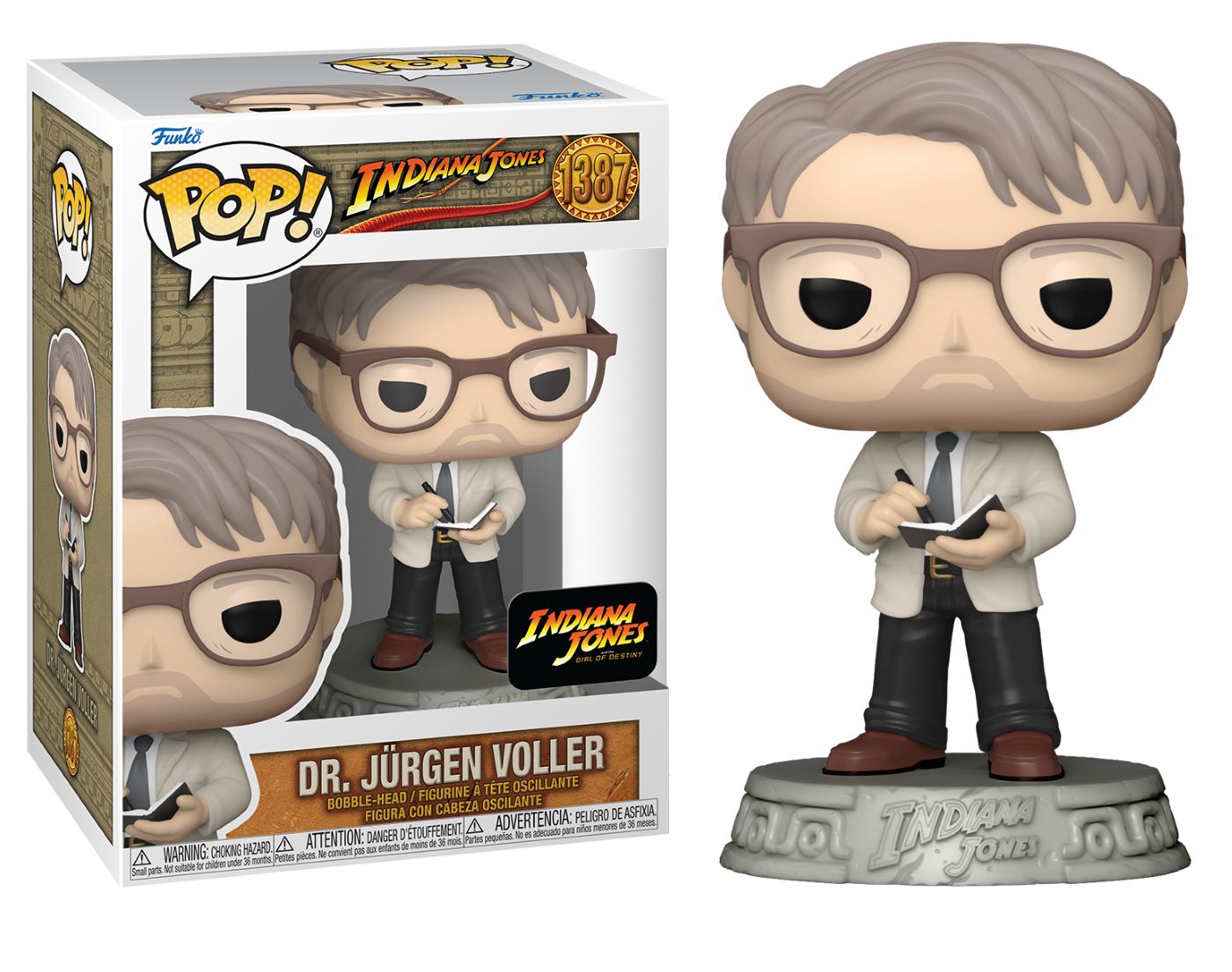 Figurka FUNKO POP INDIANA JONES - Dr. Jurgen Voller