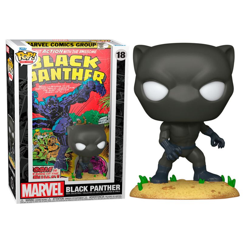 Figurka FUNKO POP MARVEL - Black Panther (Comic Covers)