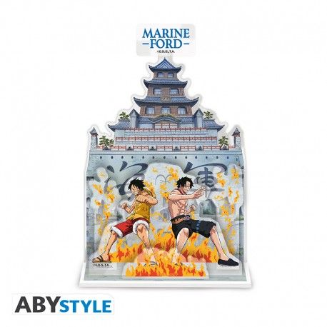 Figurka akryl Diorama - ONE PIECE - Marineford
