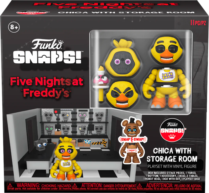 Five Nights At Freddy's - Funko SNAPS Chica &amp; Storage Room