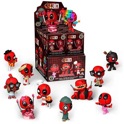 Funko Mystery Minis - Deadpool 30th Birthsday