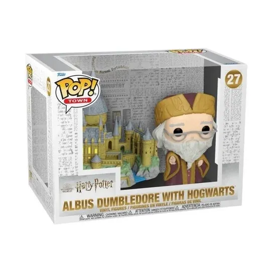 Funko POP - Harry Potter -  Dumbledore with Hogwarts
