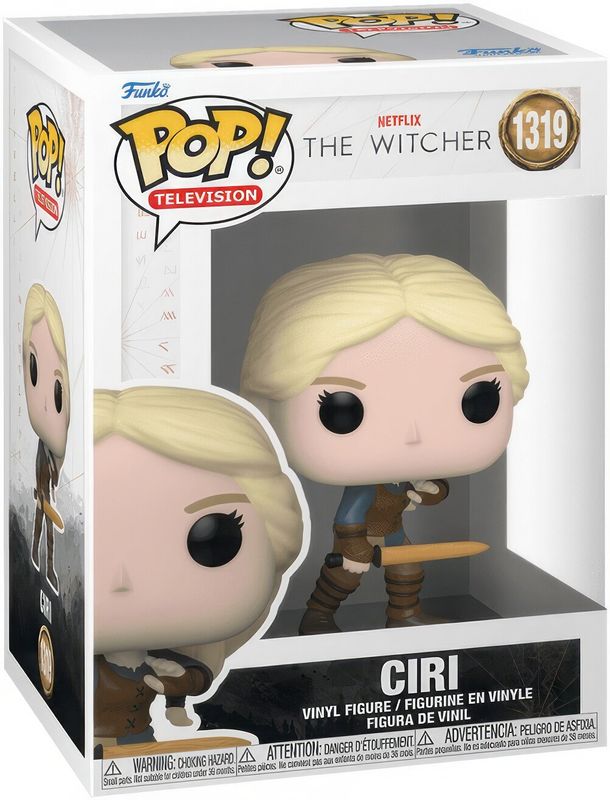 Funko POP! - Wiedźmin - Ciri (Drewniany miecz)
