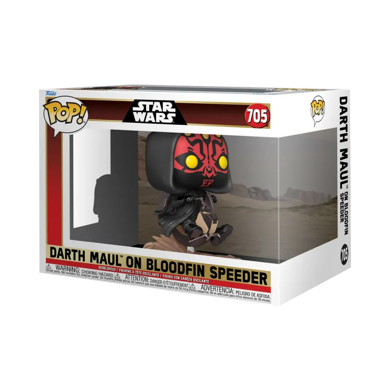 Funko POP! - Star Wars - Darth Maul on Bloodfin Speeder