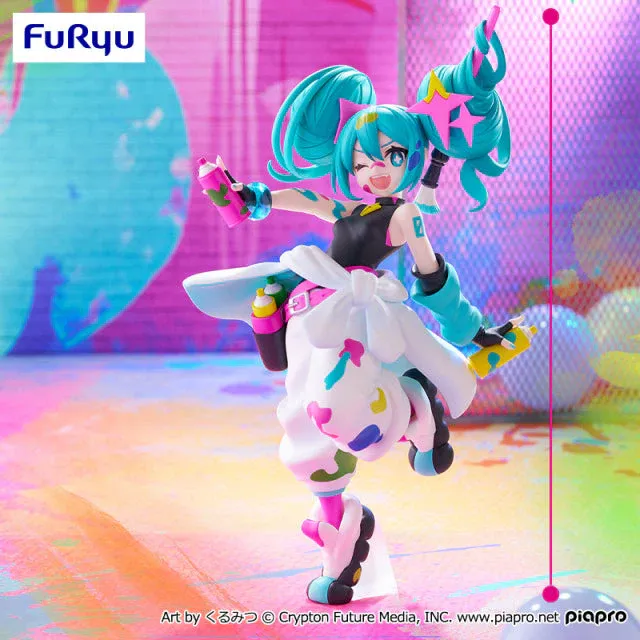 (PREORDER) Vocaloid - Hatsune Miku - Trio-Try-iT Figure ~Paint Girl~ (FuRyu)