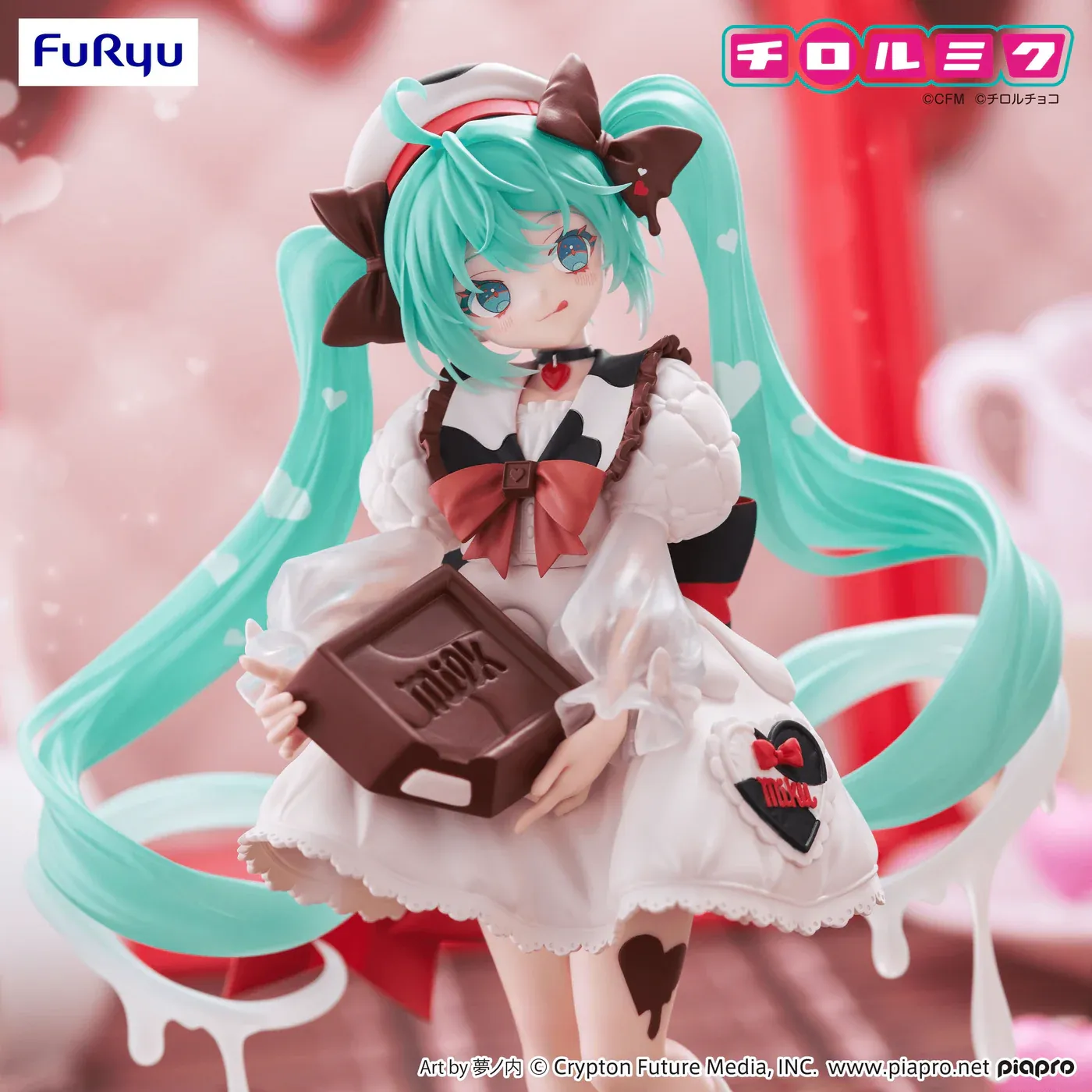 HATSUNE MIKU×TIROL CHOCO TRIO-TRY-IT FIGURE -HATSUNE MIKU×TIROL CHOCO MILK