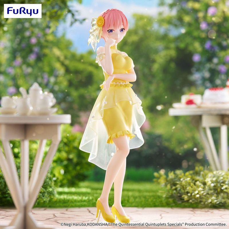 Figurka Ichika Nakano (Pastel Dress Ver.) - The Quintessential Quintuplets Trio-Try-iT PVC Statue 21 cm
