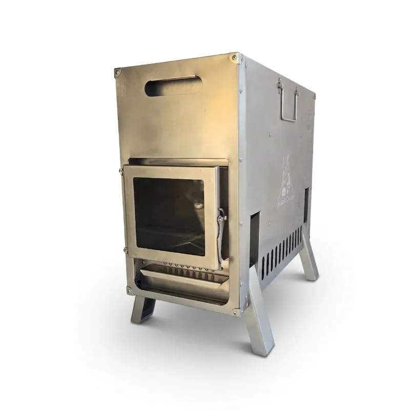 Saunazeltofen HitzeWerk 1.5 mit Glastür