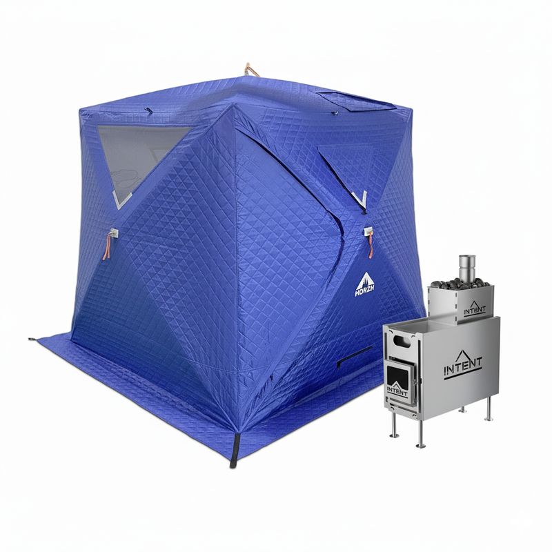 Set Morzh Cube mit Intent Ofen inkl. Glastür und Steinerahmen