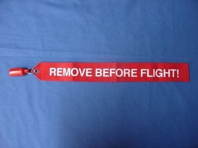 Remove Before Flight Flag