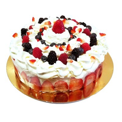 Mixed Berries Cake