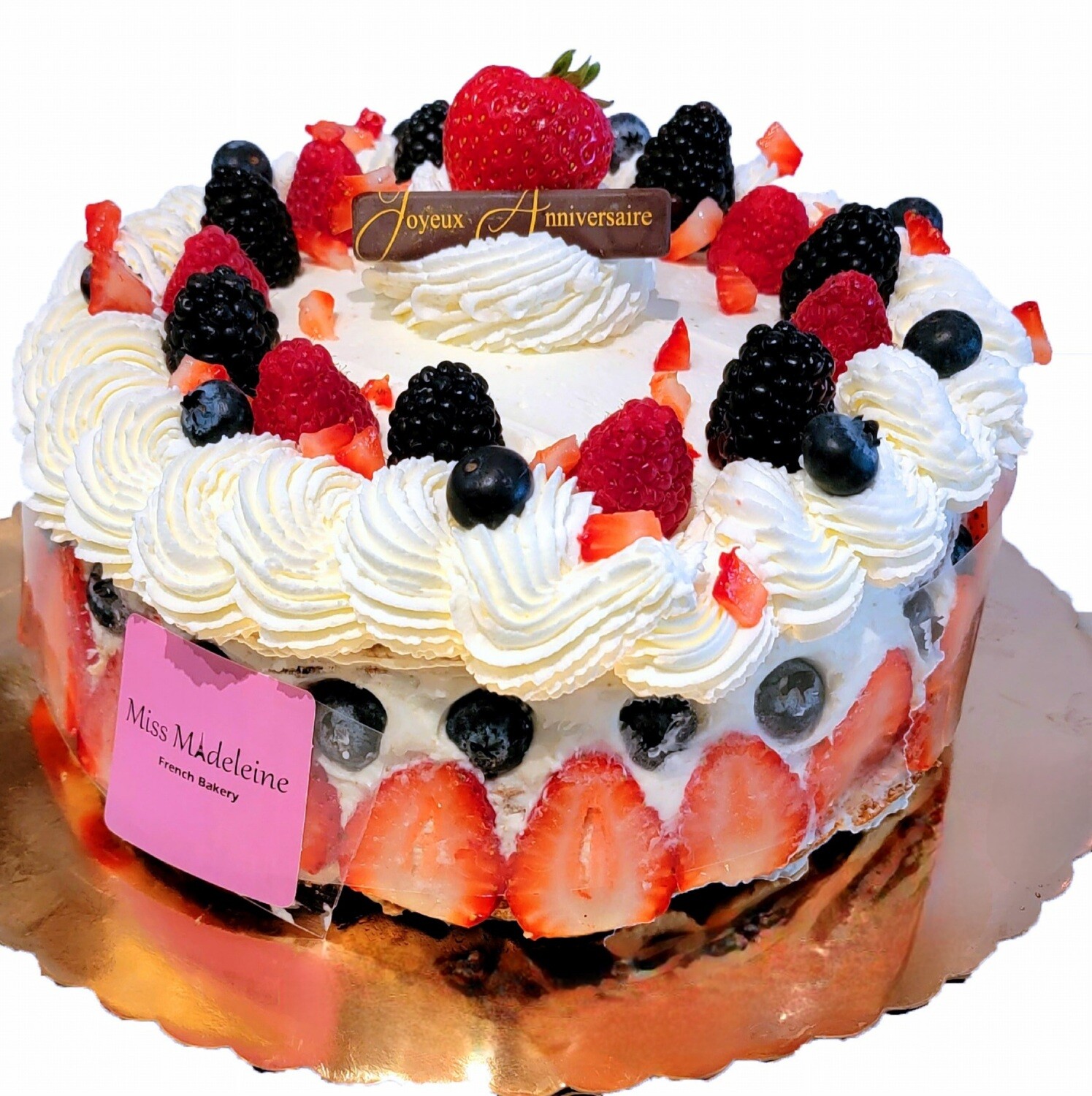 Mixed Berries Cake