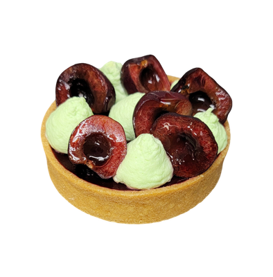 Cherry Pistachio Tart