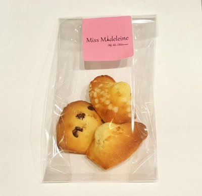 Bag of 3 sweet Madeleines