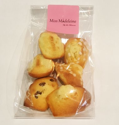 Bag of 6 sweet Madeleines