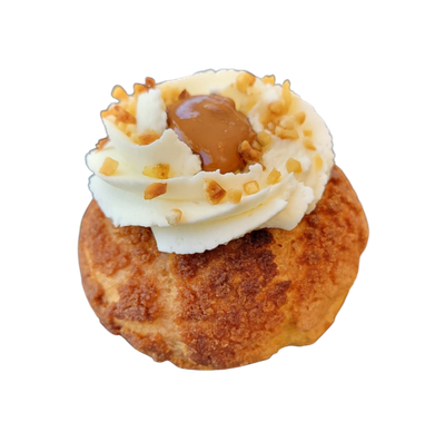 Hazelnut Cream Puff