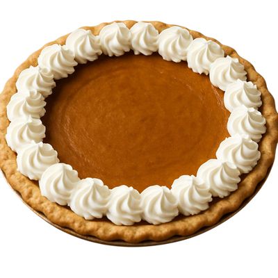 Large Pumpkin pie